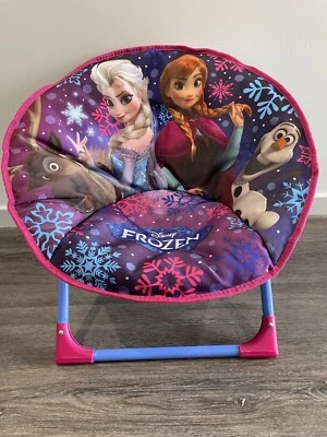 frozen camping chair
