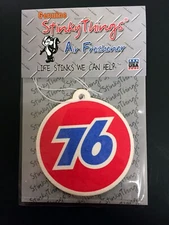 UNION 76 UNOCAL AIR FRESHENER RED & BLUE *BUY 5, GET 1 FREE ! car auto sign 