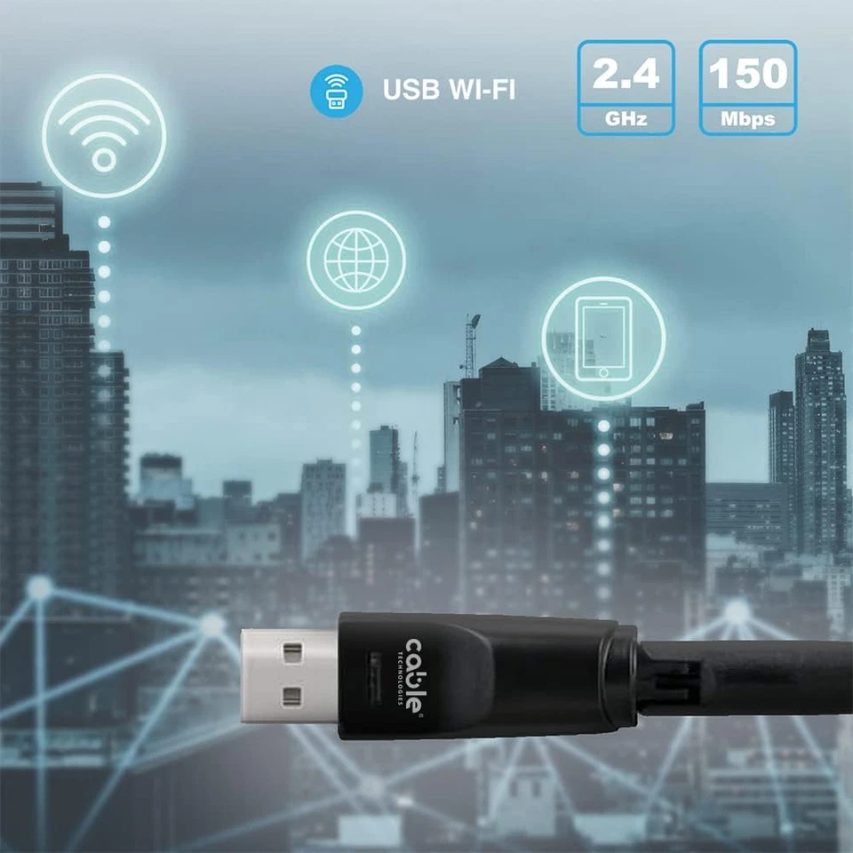 Chiavetta Internet Wifi USB, 1200M Antenna per PC, Adattatore Ad Alta Velocità 2 - Immagine 4 di 4