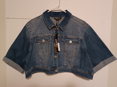 Charlie Collection  Denim Jacket size TTG/ XXL Retail 88.99