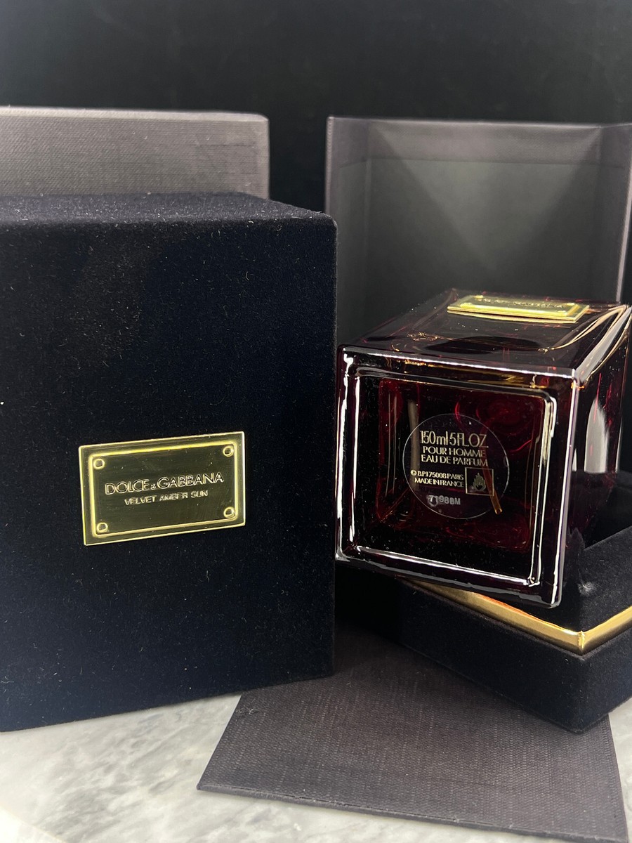 Dolce And Gabbana VELVET AMBER SUN Eau De Parfum 5 oz NIB | eBay