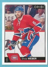 2016-2017 Upper Deck Hockey Shea Weber O-Pee-Chee Update Montreal Canadiens #666