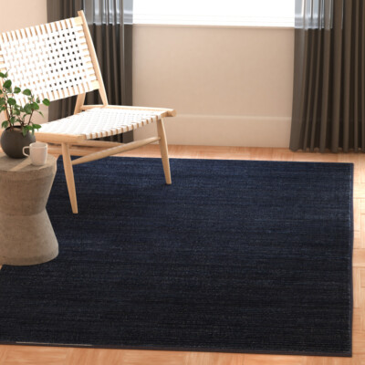 SAFAVIEH Vision Collection VSN606N Navy Rug