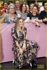 New Ulla Johnson Audelia Tiered Metallic Floral Silk Midi Dress Sz US 6,