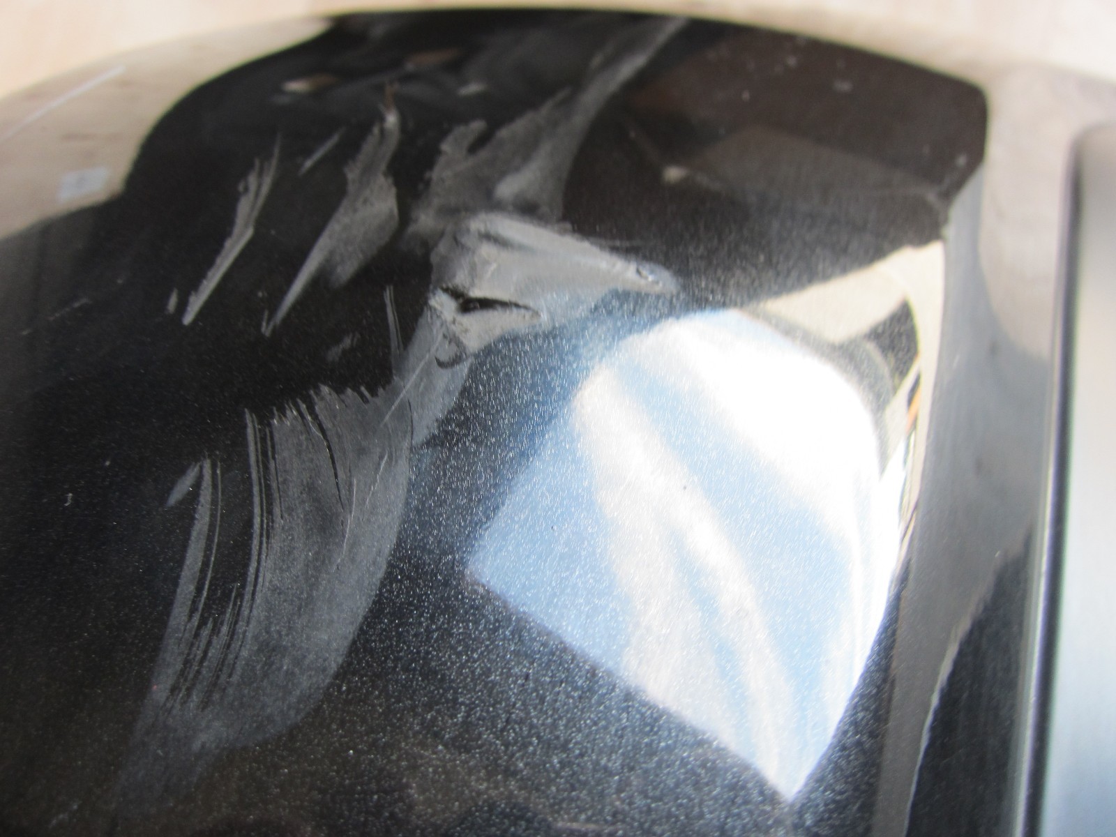 Maserati Gran Turismo  Rear Bumper.Black.Light Damage. Part# 980145004