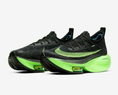 Nike ZoomX アルファフライネクスト% ブラック/グリーン ナイキ エア ズーム アルファフライ ネクスト％ メンバー限定で6/2より