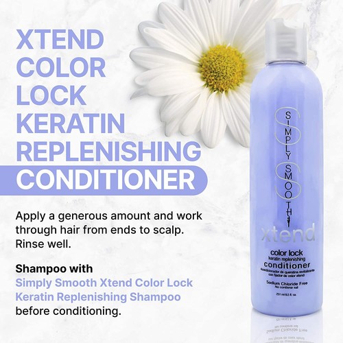 Simply Smooth Xtend Toning 3-Shampoo & Color Lock 3-Conditioner Pack of 6 - Picture 3 of 8