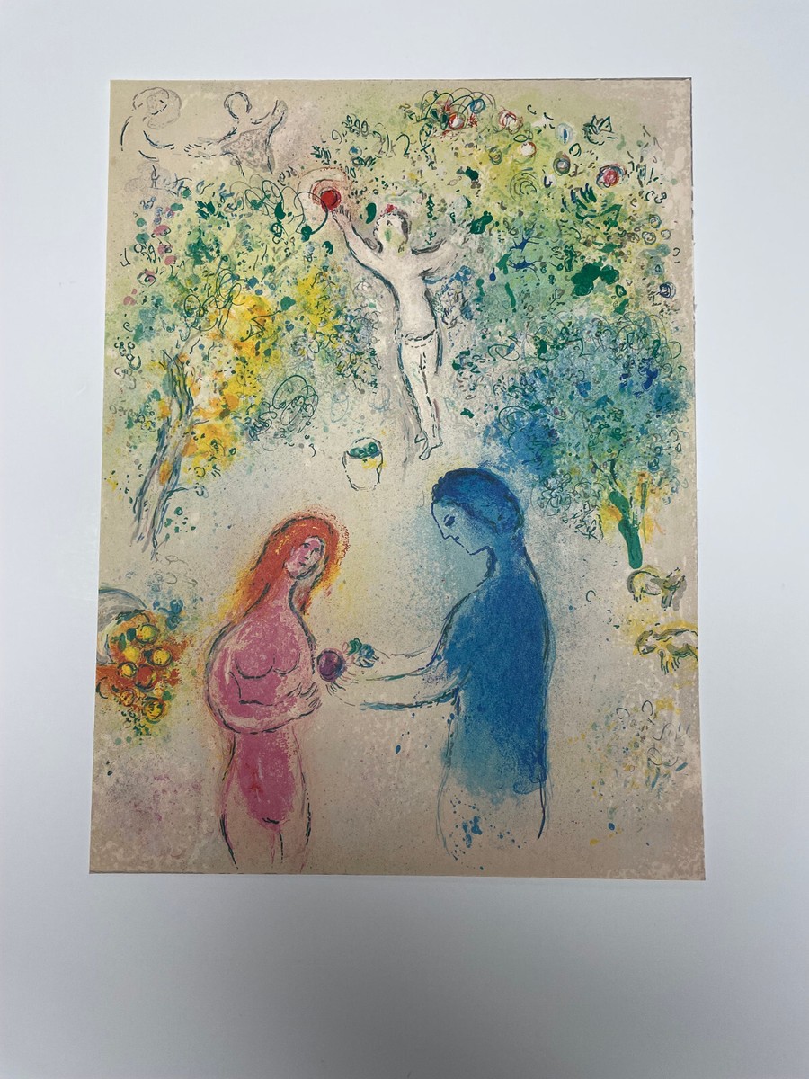 Marc Chagall、Daphnis And Chloe（9） Marc Chagall Daphnis and Chloe 