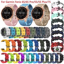Strap For Garmin Fenix 5S 6S 7S Pro Approach S70 20mm Quick Fit Silicone Band