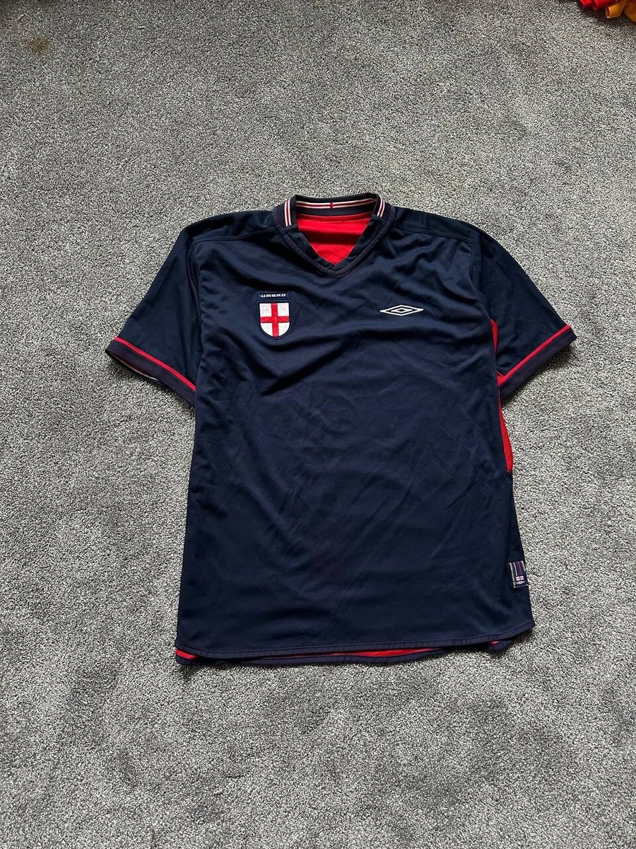 Umbro イングランド代表 2004年モデル レッドシャツ　リバーシブル 2004年 イングランド代表 公式 ユニフォーム | HRM STORE FB
