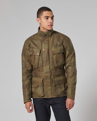 GENUINE Triumph Motorcycles Beck Camo Wax Cotton Jacket MTHS21121 NEW  UK
