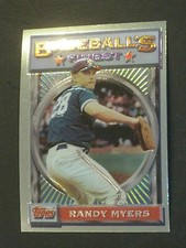 1993 TOPPS FINEST RANDY MYERS CHICAGO CUBS CARD #182!!!!!!!! 