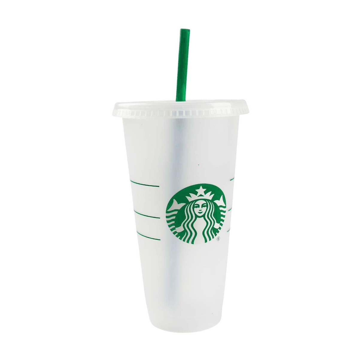BULK PRICES XL 24oz Starbucks Reusable Plastic Cold Coffee Cup Tumbler  Glass | eBay