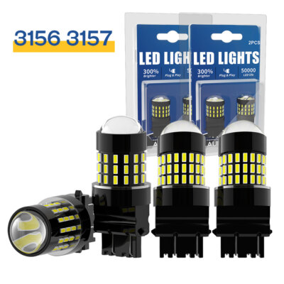 3157 LED Turn Signal Lights Daytime Running for Chevy Silverado 1500 1999-2013
