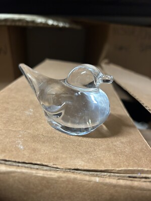 Daum France クリスタルガラス　バード　鳥　椋鳥？ Daum France クリスタルガラス バード 鳥 椋鳥？ Daum France
