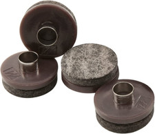 Heavy Duty Felt Pads - Furniture Protectors - 1.5" Round 4 Pieces 