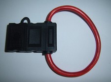 8 Gauge AWG Ga Water Resistant MAXI Fuse Holder With Cover Car Audio Amp Install