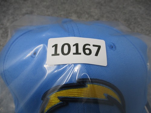 Los Angeles Chargers Hat Cap Fitted Mens Medium Blue Yellow New Era NFL Football - Picture 11 of 11
