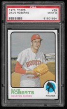 1973 Topps Dave Roberts #39 Houston Astros PSA 9 Mint