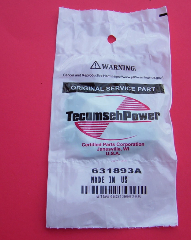 GENUINE OEM TECUMSEH Carburetor Rebuild Kit for Tecumseh 631893A  631893