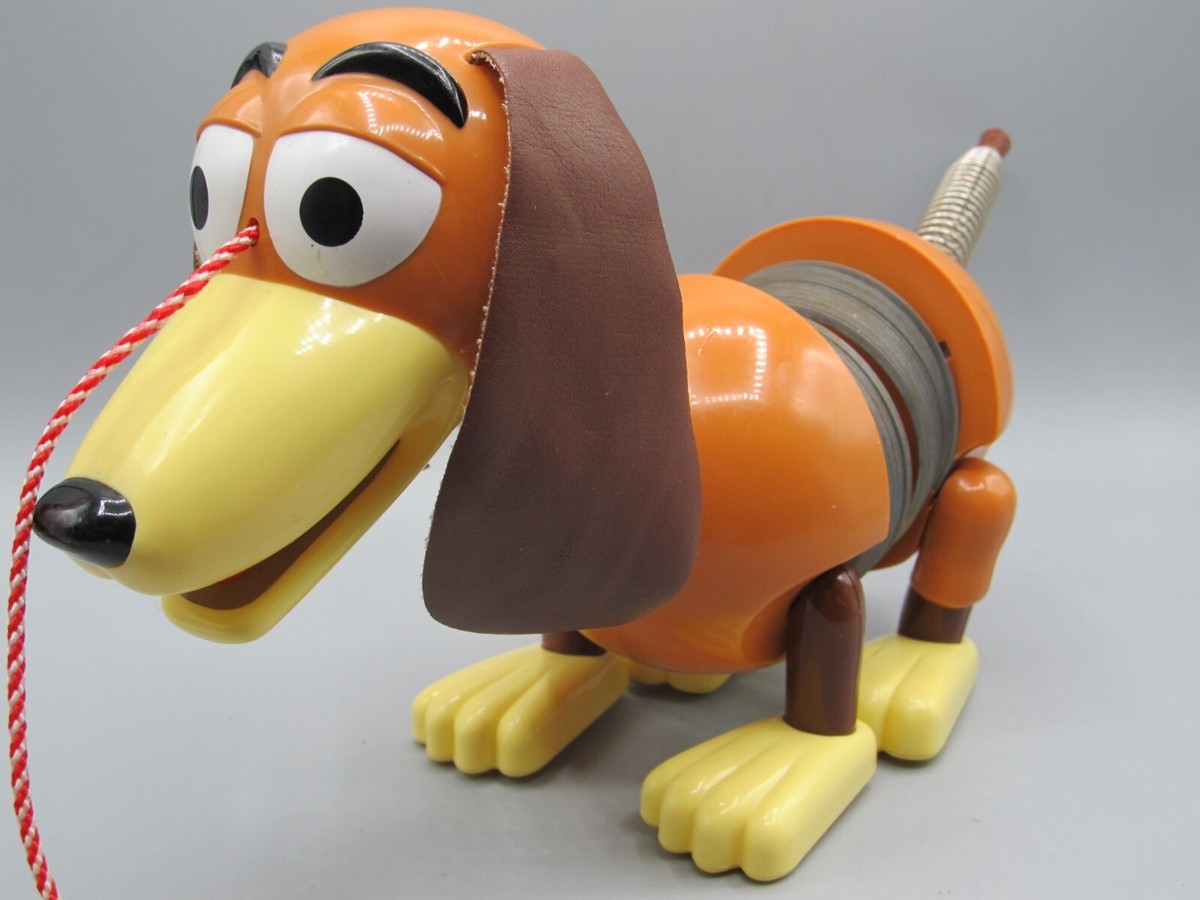 その他 Disney Toy Story Slinky Dog Pull Toy Disney Toy Story Slinky Dog Pull Toy Vintage 1999 James Industries