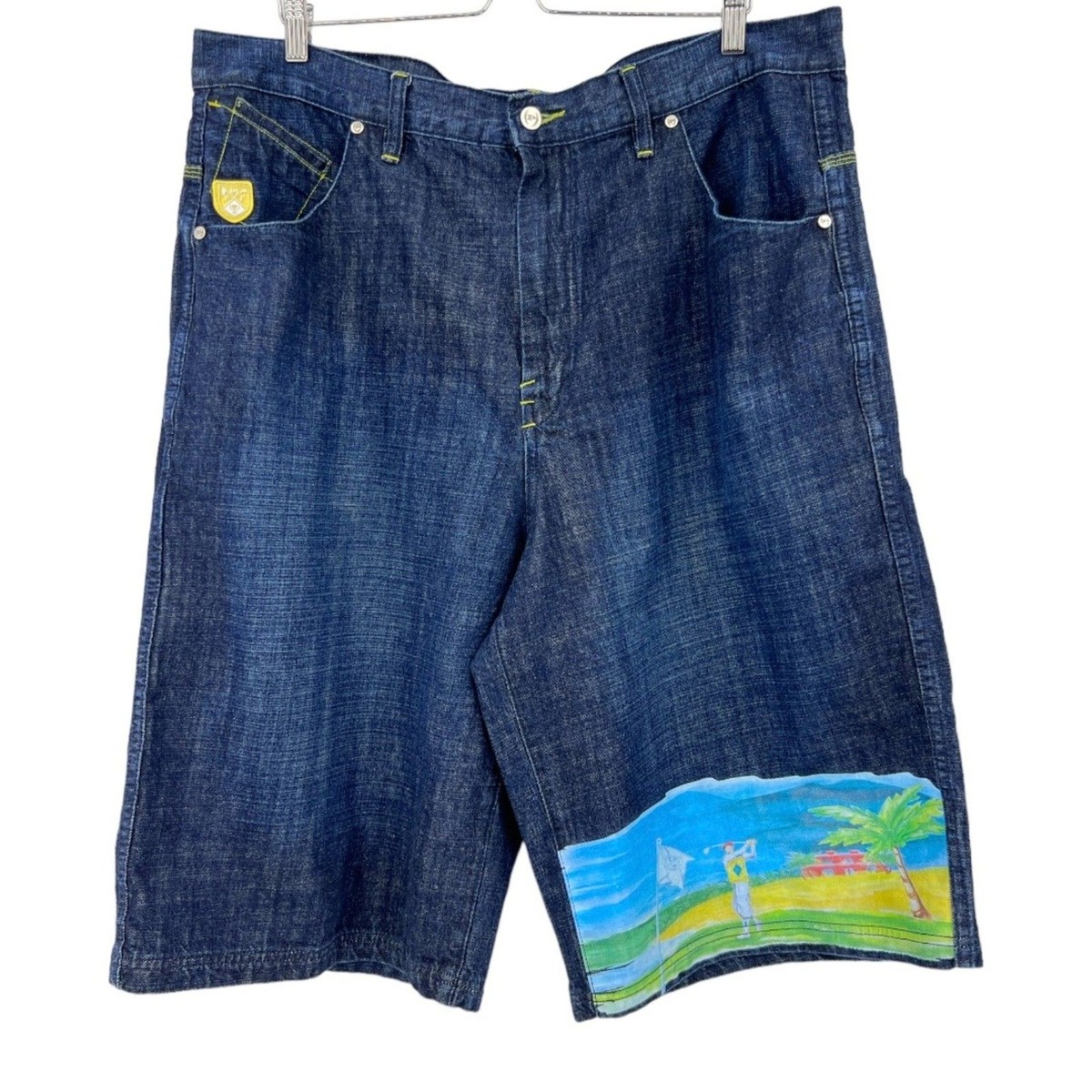 Phat Farm baggy shorts 40 mens Vintage 2000 Y2K golf hawaiian