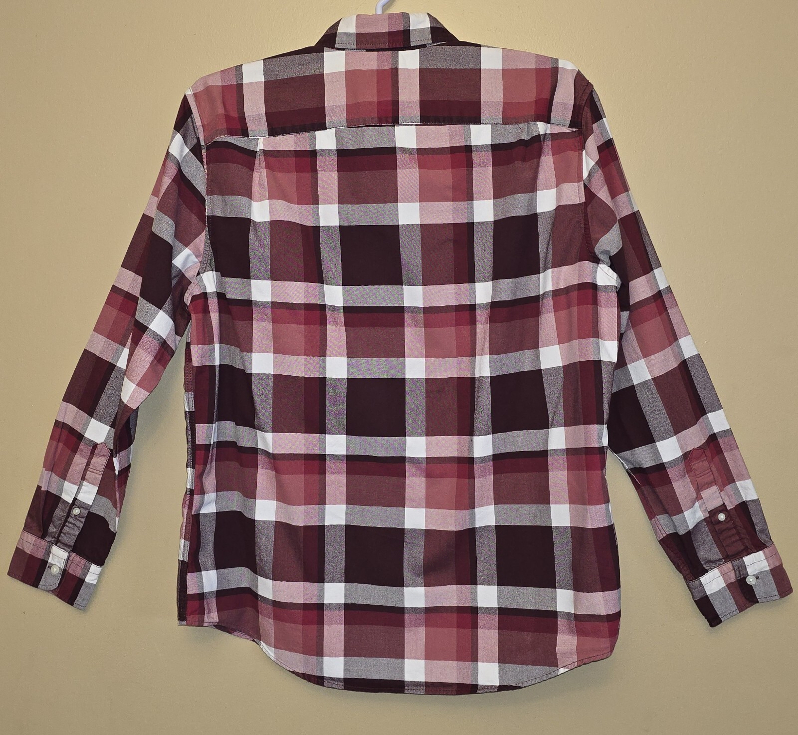 American Eagle Button Down Checkered Shirt Men's … - image 5