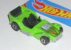 Vintage 1974 Hot Wheels Ice-T  Diecast Car Enamel Green Black Wall BW