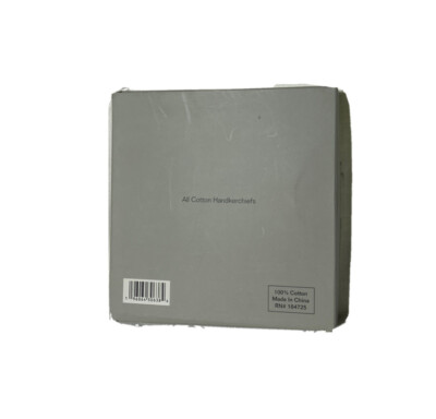 5 PACK PREMIUM Men's 100% Pure Cotton HANDKERCHIEFS New in Box