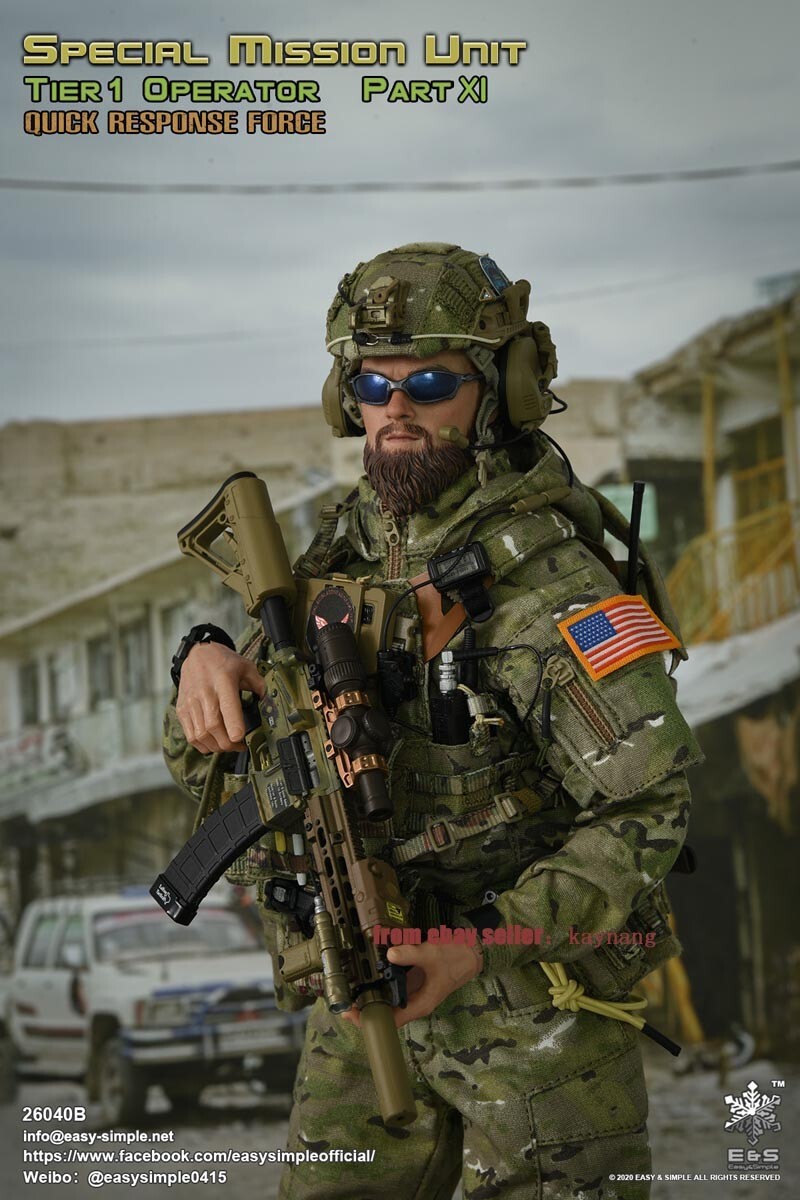 Easy＆Simple 26040B 1/6 Special Mission Unit Quick Response