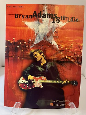 Bryan Adams, 18 Til I Die, Piano/Vocal/Guitar, Songbook, 1996