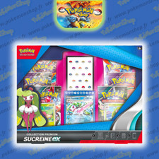 Pokémon Coffret Premium Sucreine Ex FR Neuf Scellé