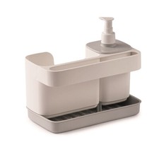 Snips Tidy Up - Sink Organiser - Sponge Holder Sink Caddy w/ Soap Dispenser