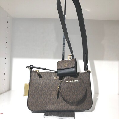 MICHAEL KORS JET SET TRAVEL SM CROSSBODY BAG TECH