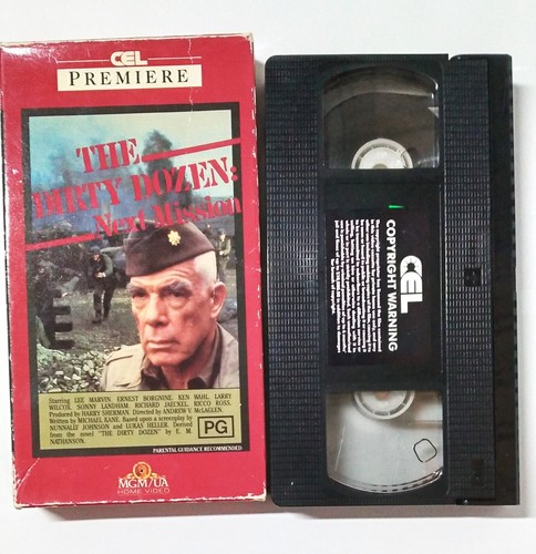 "THE DIRTY DOZEN 2 NEXT MISSION" "ORIGINAL RELEASE" MILITARY/WAR MOVIE - Imagen 3 de 4