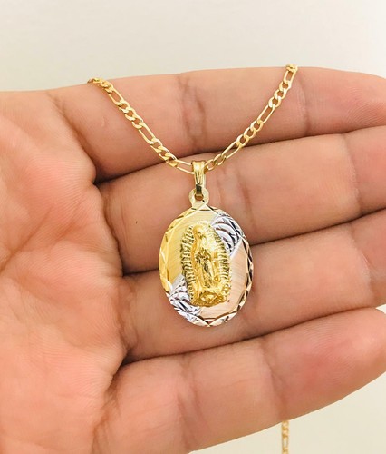 14K Gold Filled Virgen De Guadalupe 