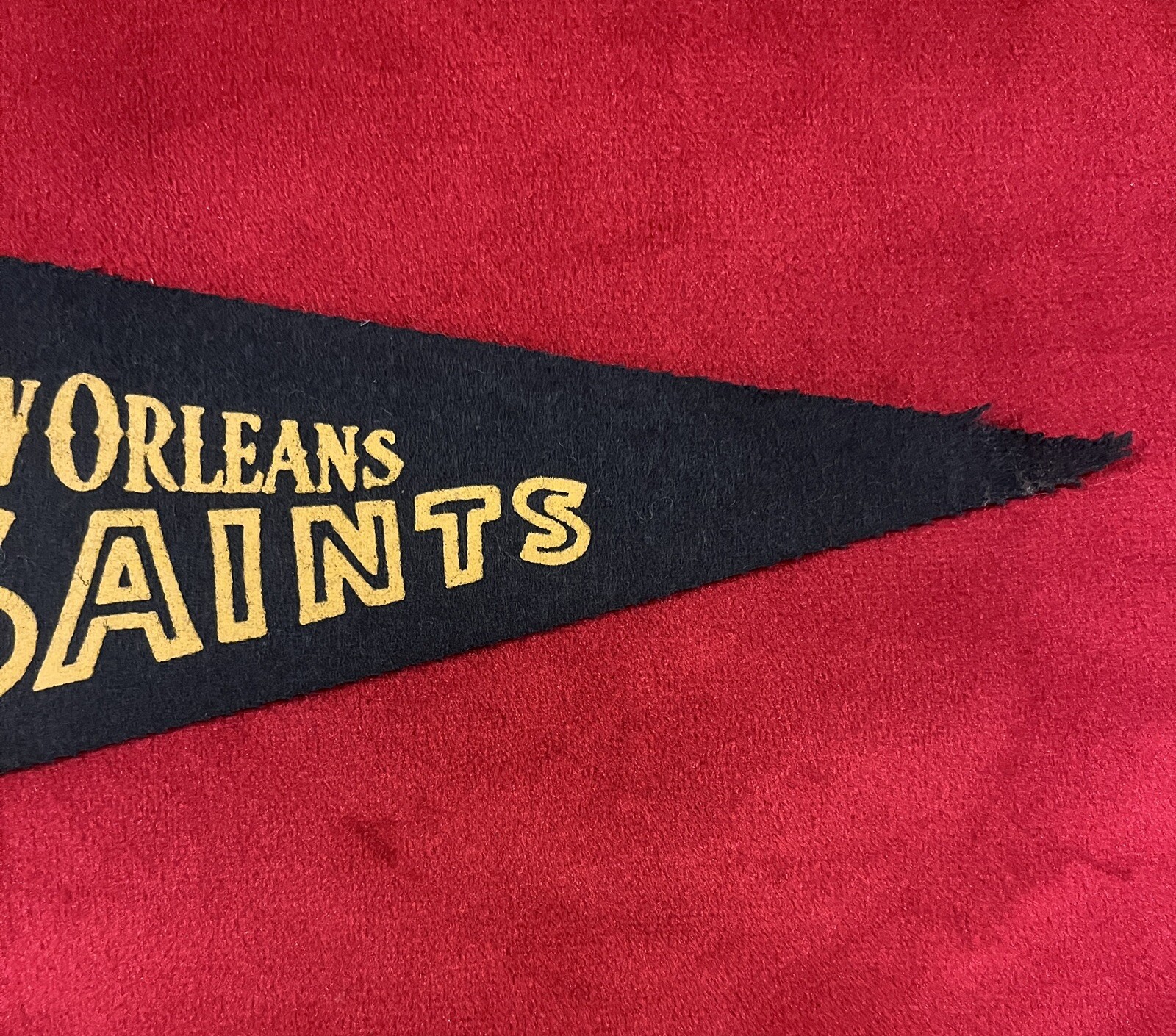 Vintage NFL 1960s New Orleans Saints Mini 9 Inch Pennant Singlebar Facemask eBay
