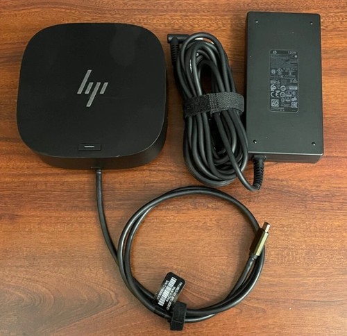 HP USB-C G5 Dock Universal Docking Station w/ 120W AC Adapter ~ Tested