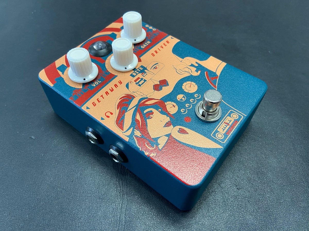 GETAWAY D OVERDRIVE | CAB SIM | CL… Orange Getaway Driver Overdrive Cab Sim Pedal (review honest