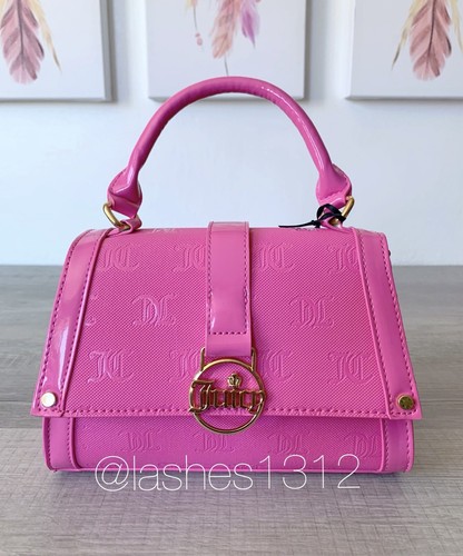 Bolso Bandolera JUICY COUTURE Elegante Solapa - Rosa Caliente - Imagen 2 de 5