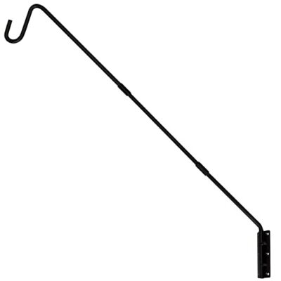 25 Inch to 36 Inch Heavy Duty Deck Hook Wall Mounted Extended Plant Bracket