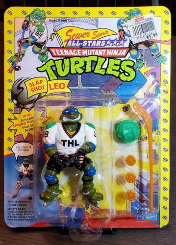 NRFB Playmates Toys 1991 TMNT Sewer Sports All-Sta...