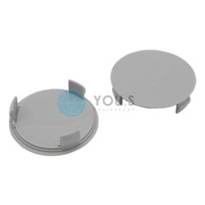 2x Nabenkappen Nabendeckel Felgendeckel grau 74,5 66,0 AA01L zB für PLW ProLine