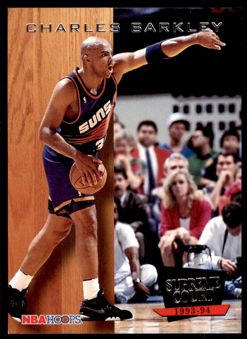 1993-94 NBA Hoops Basketball Card Charles Barkley Phoenix