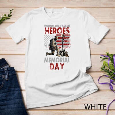 Memorial Day - Honor The Fallen Heroes - US Veteran T-Shirt Unisex T-shirt