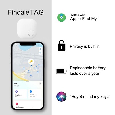 GPS Location Tracker AirTag, Bluetooth Android And Apple OS
