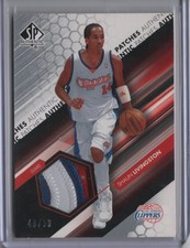 2004 Upper Deck SP Authentic SHAUN LIVINGSTON 3-Color Game-Worn Patch Rookie /50