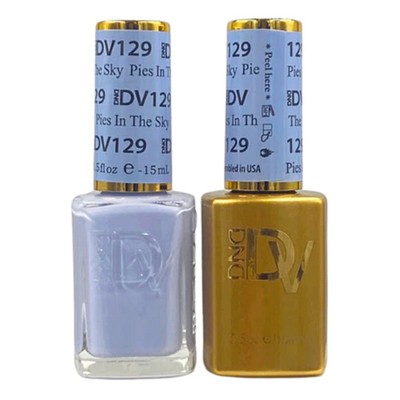 DND DUO DIVA GEL & LACQUER #129 - Pies In The Sky