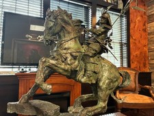 Limited Edition Samurai Bronze Sculpture by Laran Ghiglieri