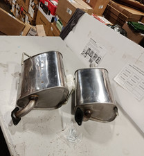 Pair Rear Exhaust Mufflers For 08-11 Subaru Impreza 09-13 Forester Forester 2.5l
